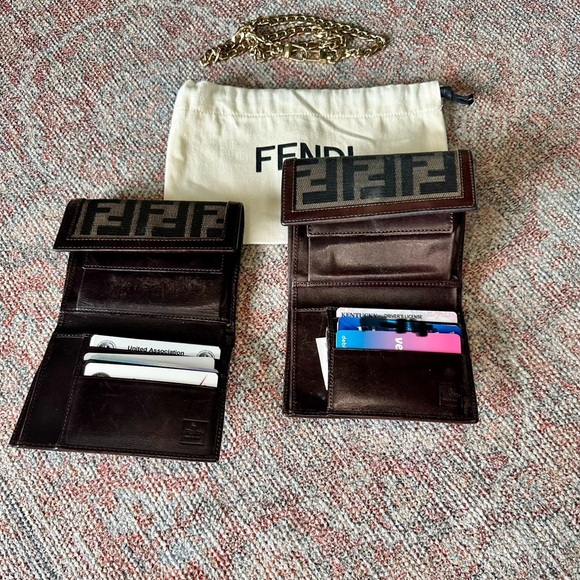 Fendi Wallets with 1 dust bag 💎Authentic - Picture 6 of 17